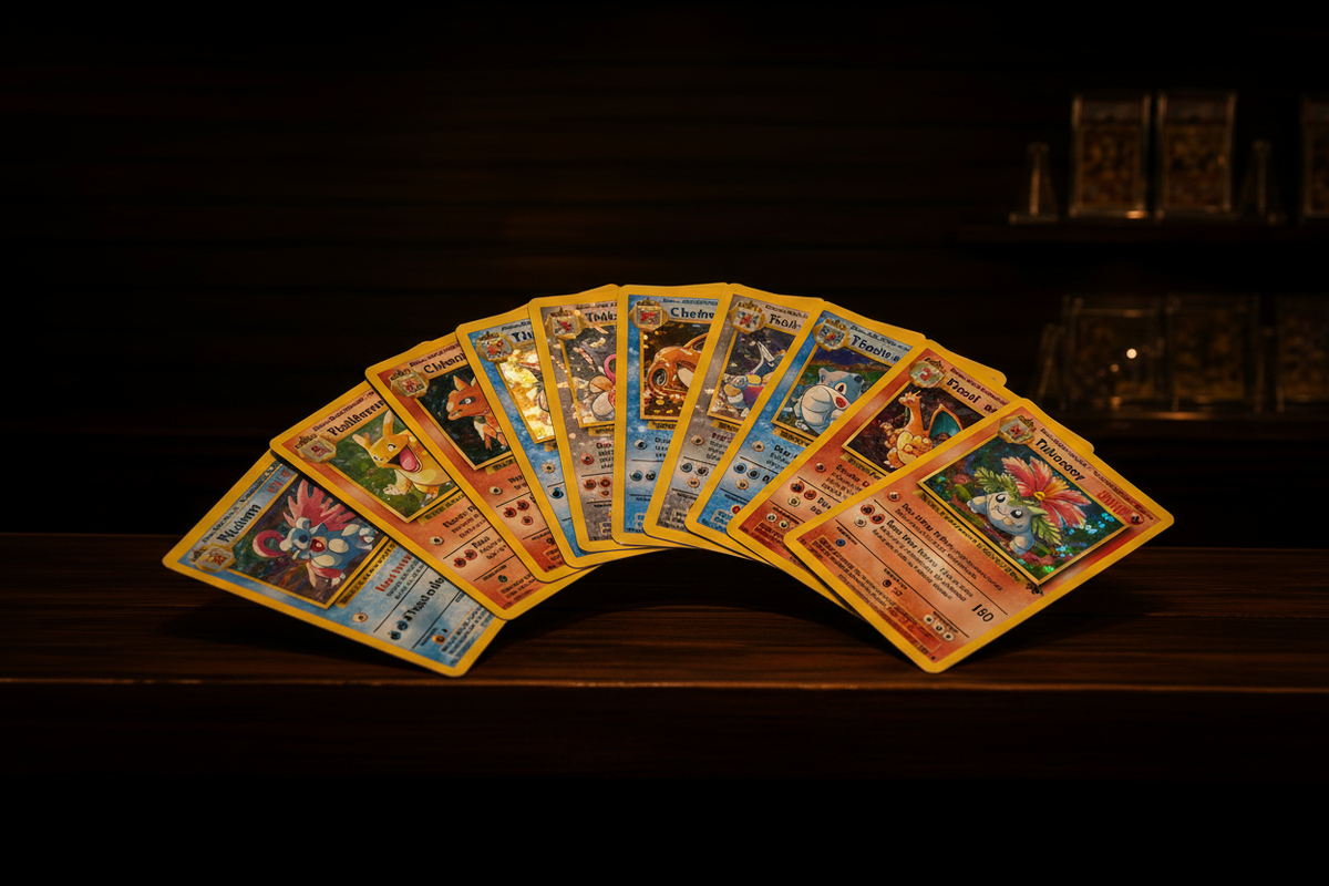 Raw Pokémon Cards