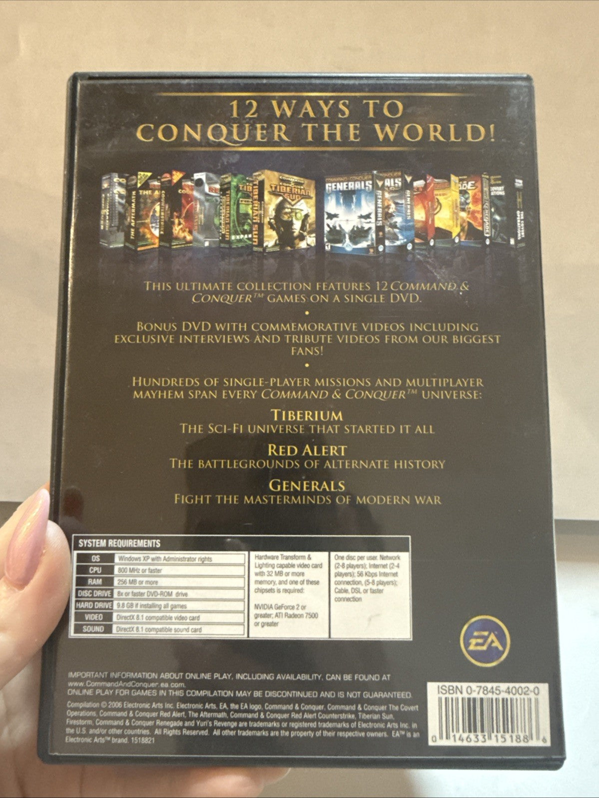 Command and Conquer The First Decade - PC (COMPLETE) Excellent Condition👍👍