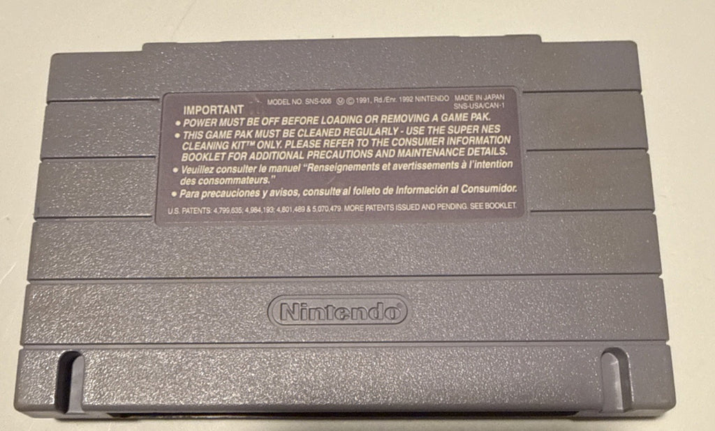 NHL Stanley Cup Super Nintendo Entertainment System SNES Cart Only
