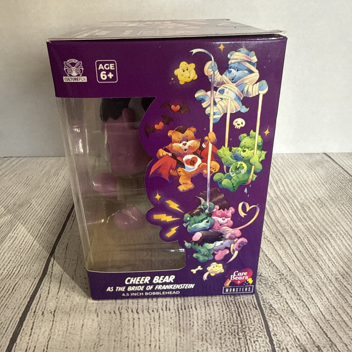 Care Bears X Universal Monsters Cheer Bear As The Bride Of Frankenstein,  NEW 