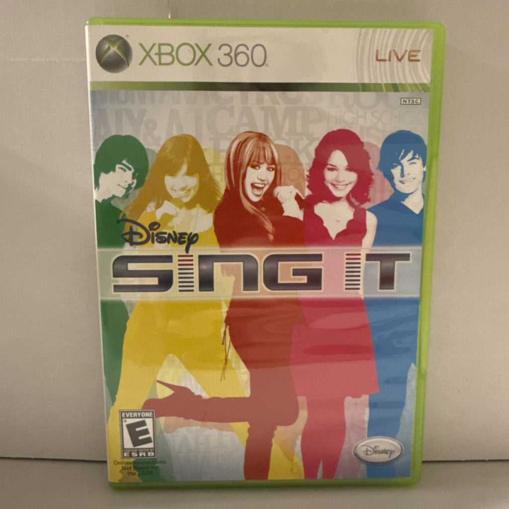 Disney Sing It (Microsoft Xbox 360, 2008) CIB