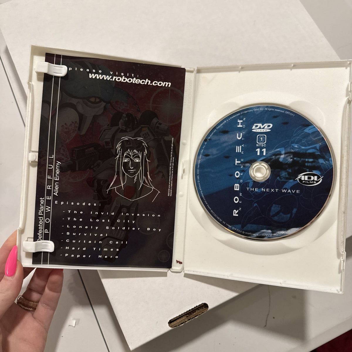 Robotech - New Generation - The Next Wave (DVD, episodes 61-67, 2002)