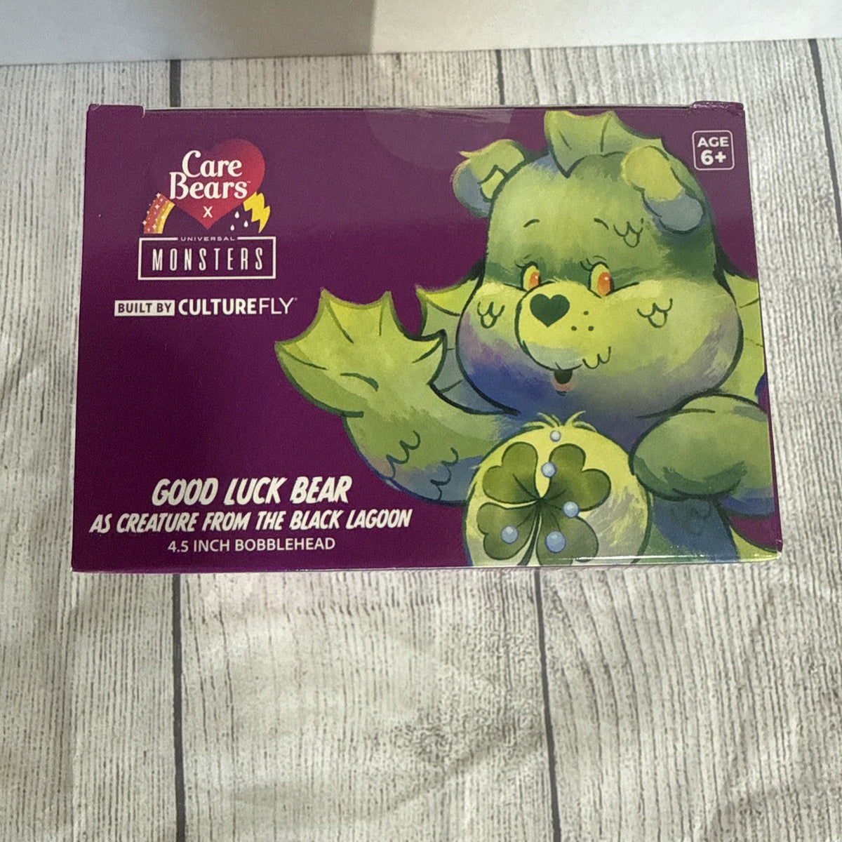 The Care Bears Monsters Good Luck Bear as Creature from the Black Lagoon