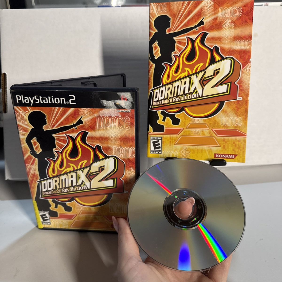 DDR Max 2 CIB Sony Playstation 2 PS2 Game