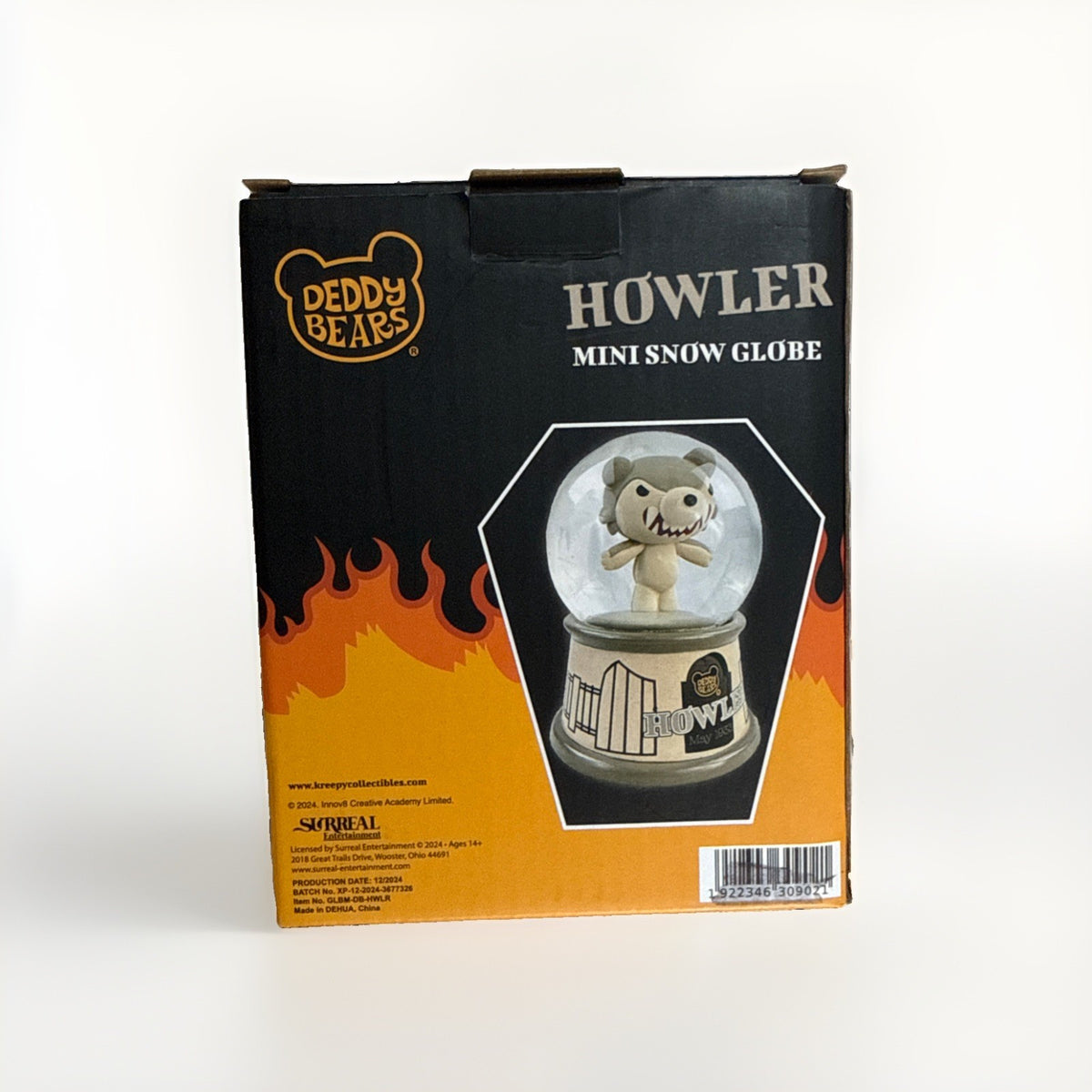 Deddy Bears HOWLER Mini Snow Globe New Surreal Entertainment New In Box