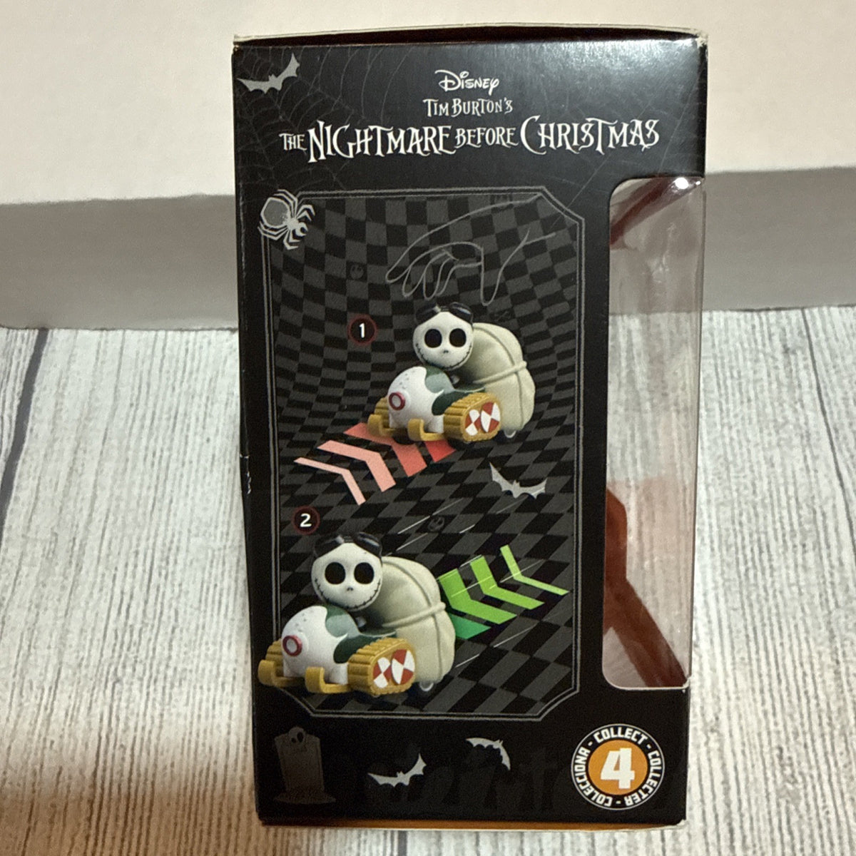 YuMe Zoom Hero - Santa Jack Nightmare Before Christmas - Pull Back Car