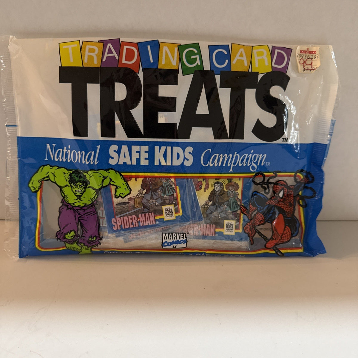 1991 Impel Trading Card Treats Marvel Comics - Sealed Package - 24 packs Hulk