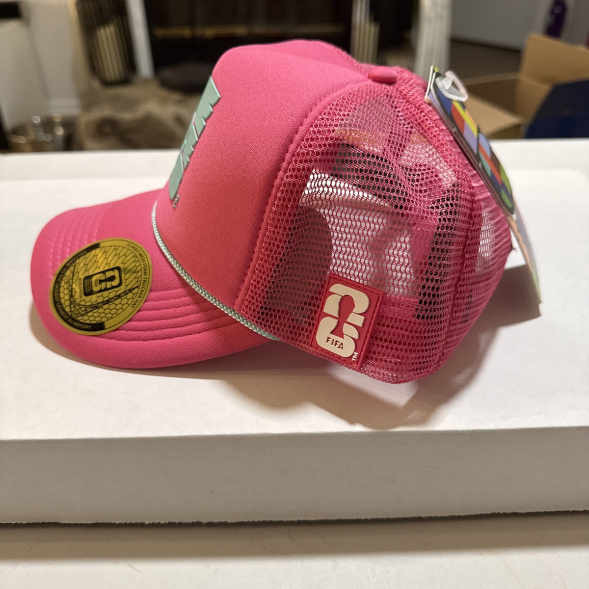 NWT FIFA World Cup 2026 Adjustable Mesh Trucker Hat Snapback Cap Rare