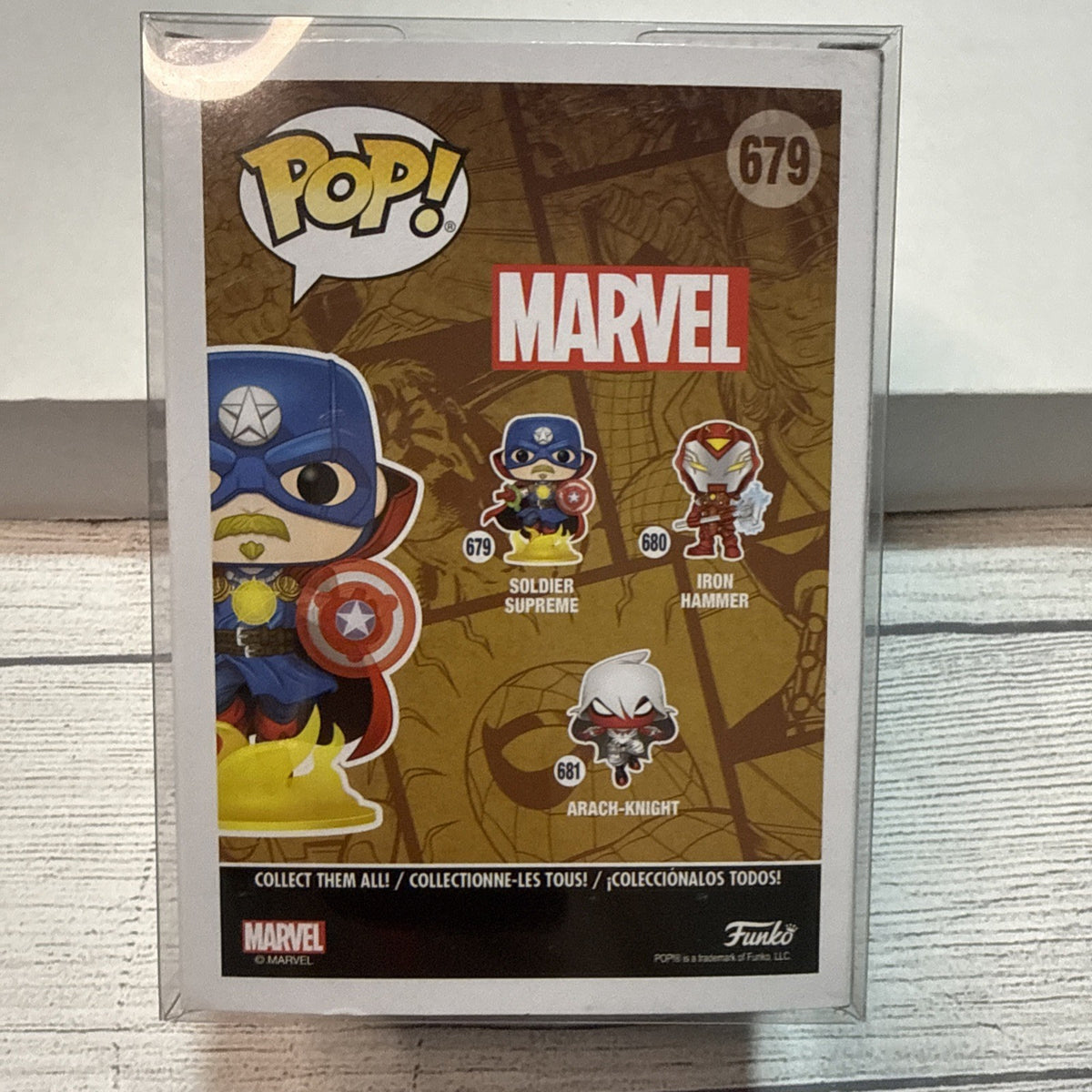 Funko Pop! Vinyl: Marvel - Soldier Supreme (Glows in the Dark) - Walgreens  #679
