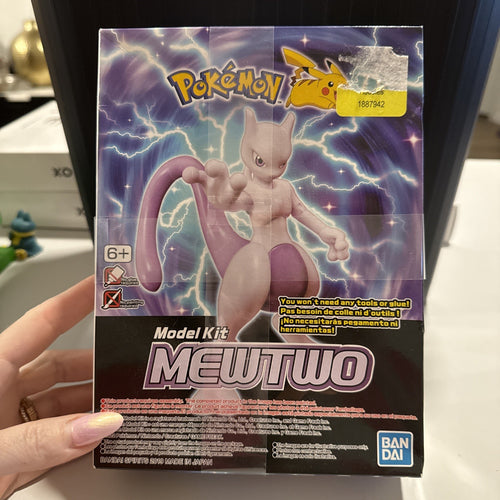 Bandai Spirits Pokémon Mewtwo Model Kit Unassembled No Glue/No Painting Age 6+