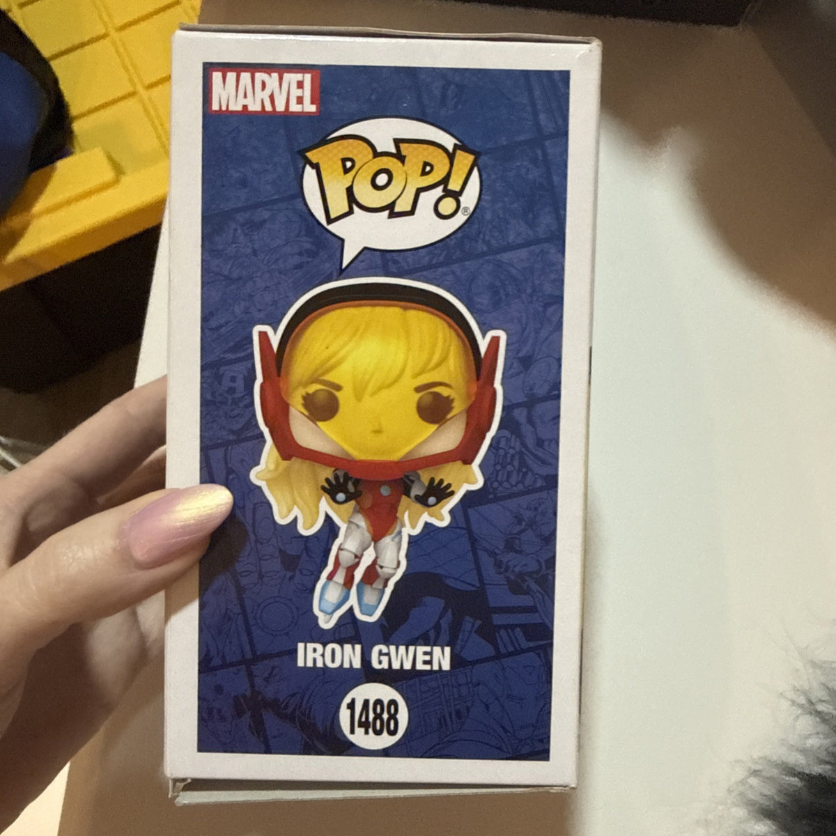 Funko Pop! Marvel Iron Gwen Pop! Vinyl Bobblehead #1488 Original Unopened
