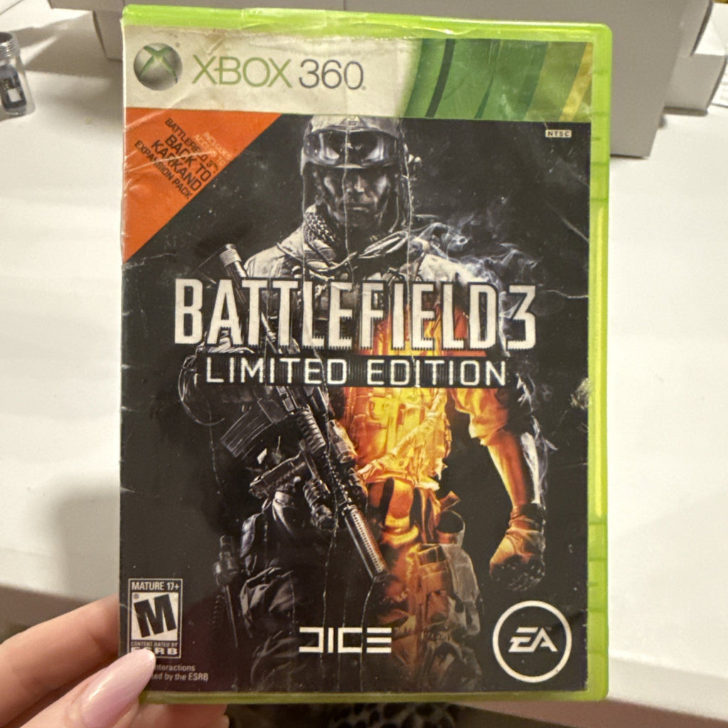 battlefield 3 limited edition xbox 360 