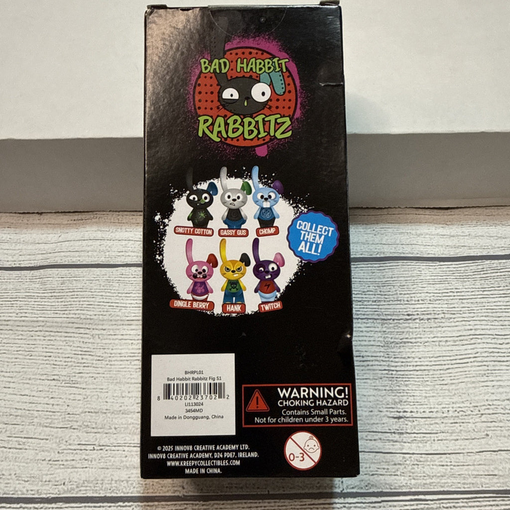 Bad Habbit Rabbitz™ Vinyl Mini 4 Inch Figure - Twitch