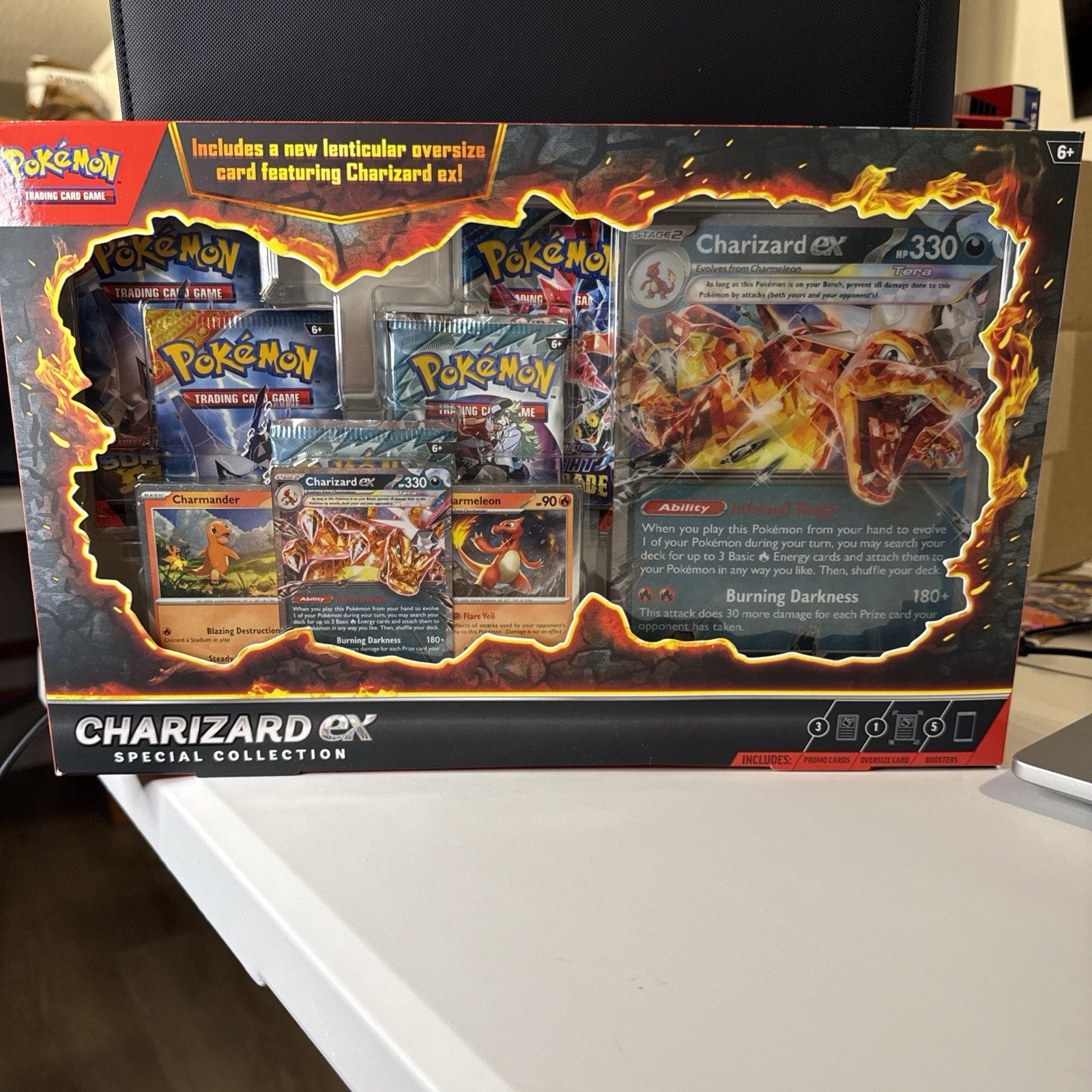 Pokemon TCG: Charizard Ex - Special Collection Box - Brand New/Sealed!
