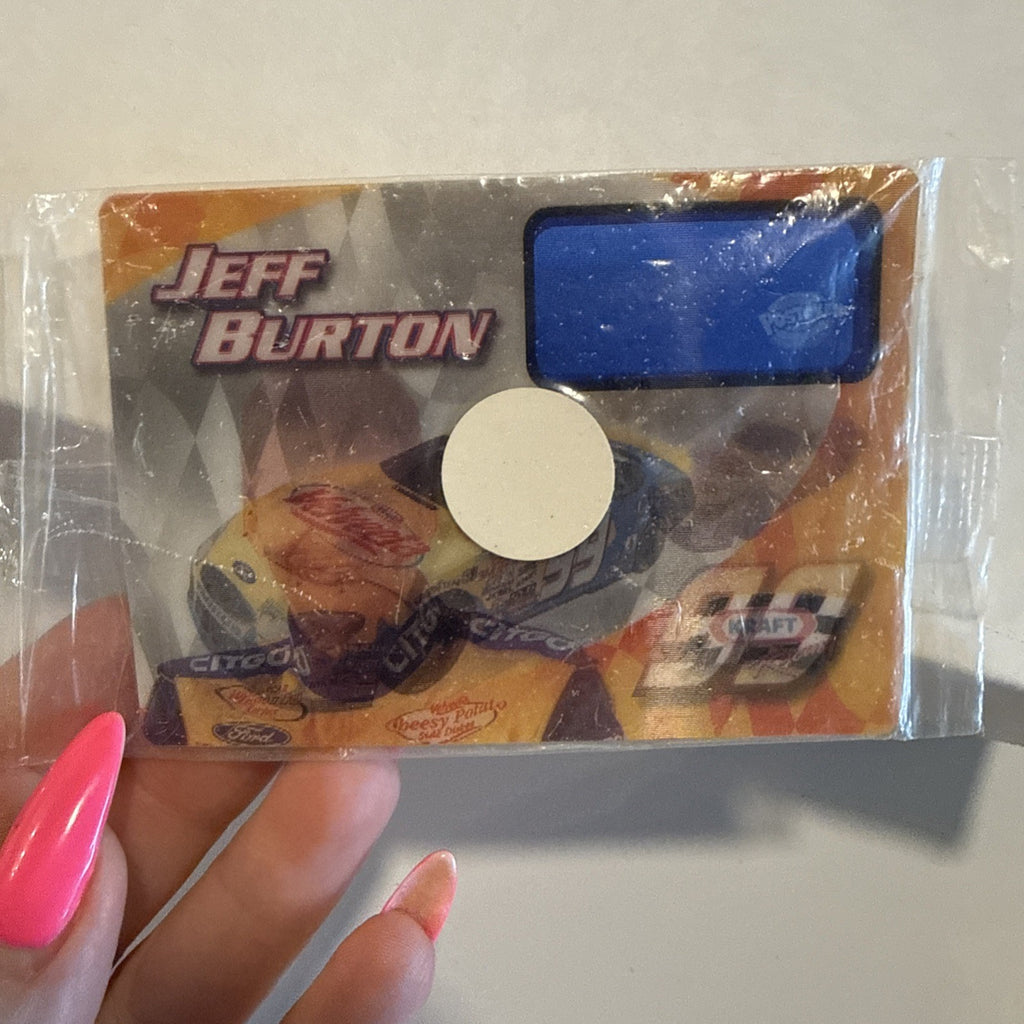 2003 KRAFT Racing Card POST Hologram NASCAR Jeff Burton