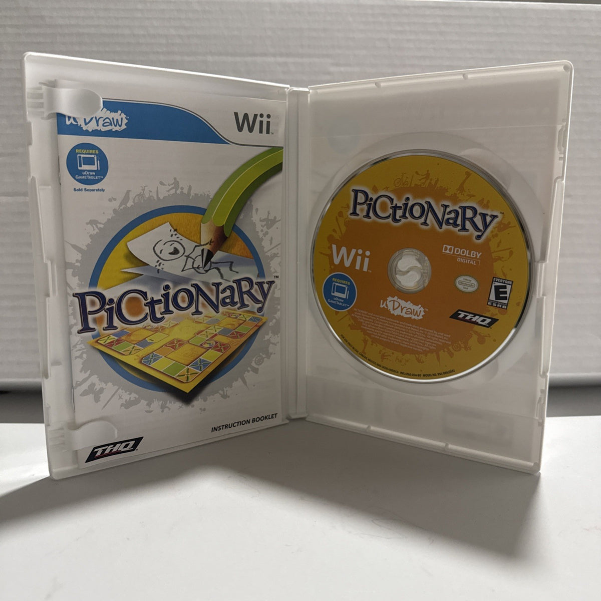 Pictionary (Nintendo Wii, 2010) CIB