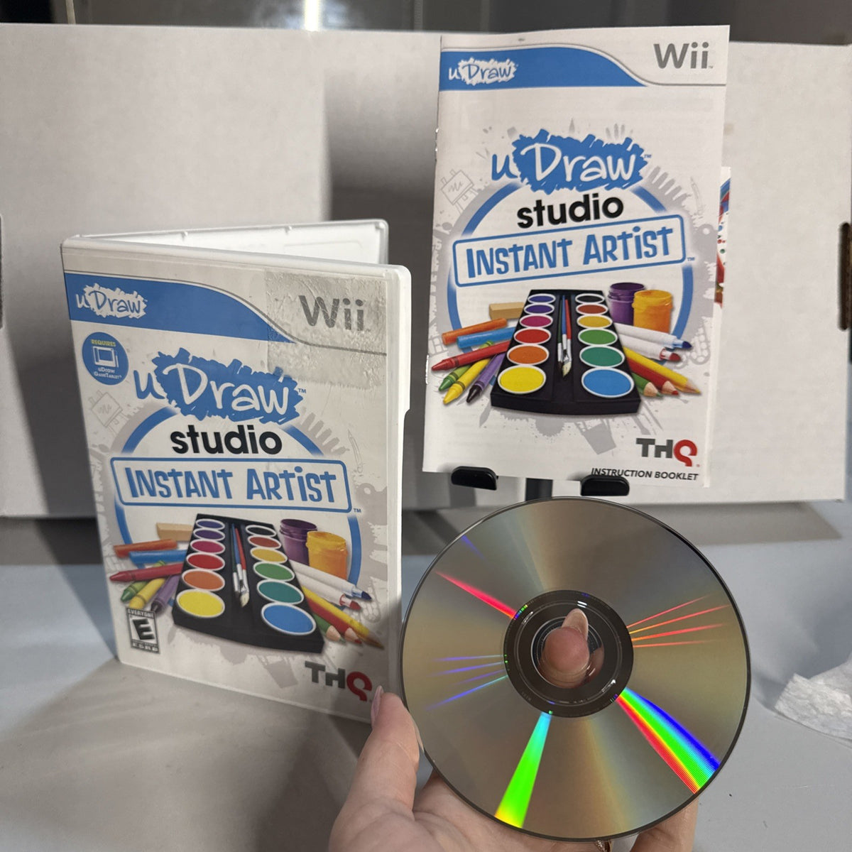 uDraw Studio: Instant Artist (Nintendo Wii) CIB COMPLETE