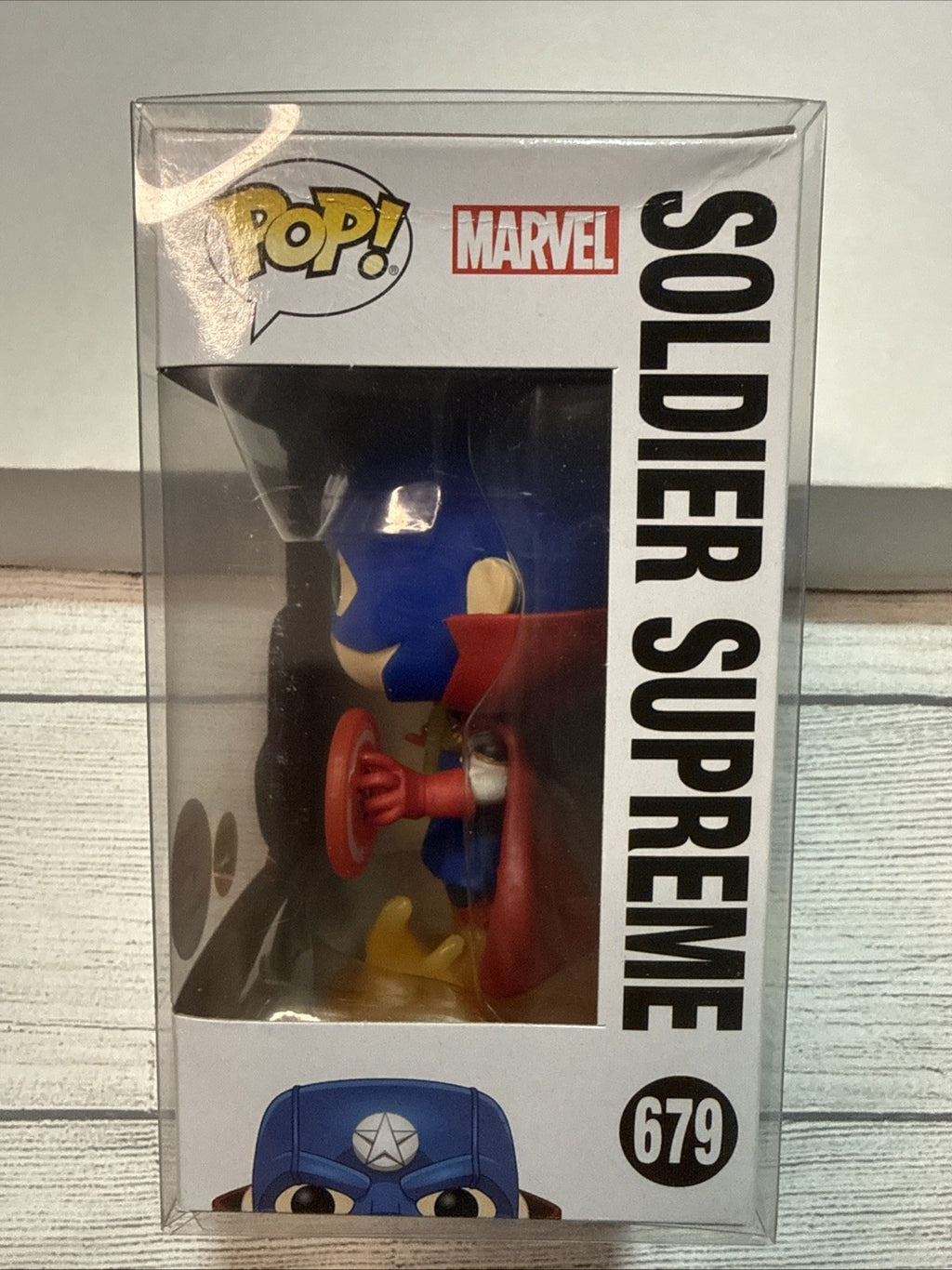 Funko Pop! Vinyl: Marvel - Soldier Supreme (Glows in the Dark) - Walgreens  #679