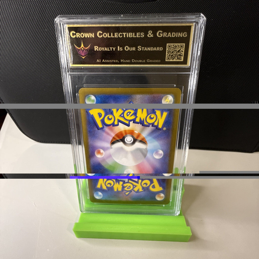 Pecharunt Ex 105/187 SPECIAL ART RARE HOLO CROWN 9.5 GEM MINT AI GRADED