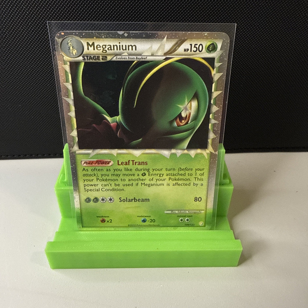 Pokemon TCG Meganium PRIME 109/123 HeartGold & SoulSilver Holo English 150HP