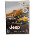 Jeep Thrills (Nintendo Wii, 2008) Original Package And Manual (D) CIB