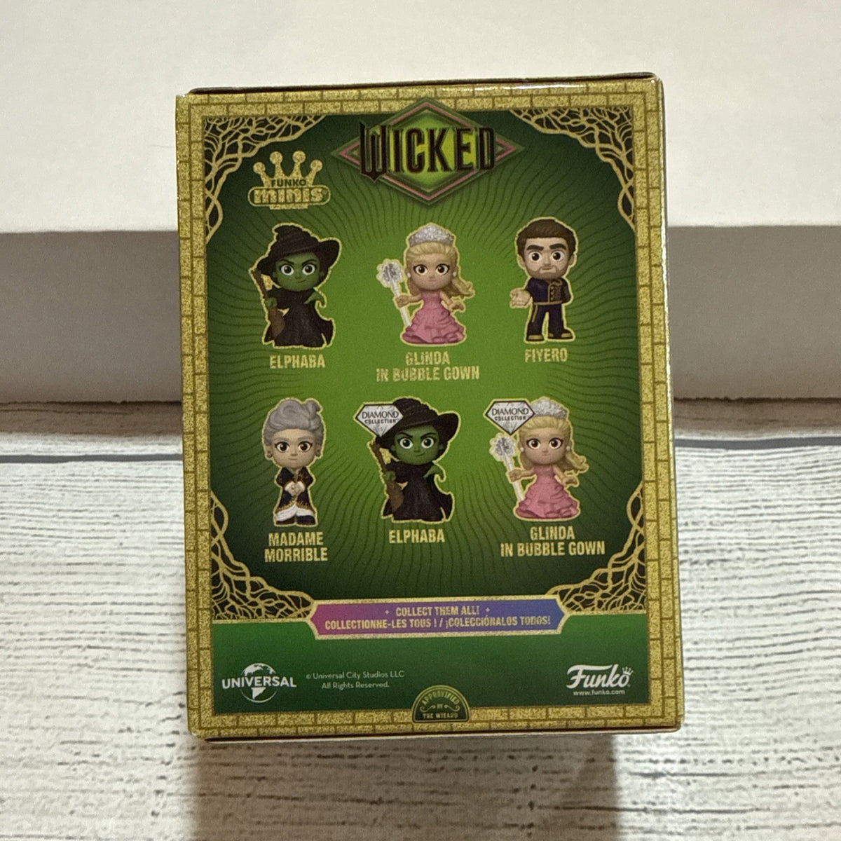Funko Minis Wicked Fiyero Vinyl Figure New In Box Universal