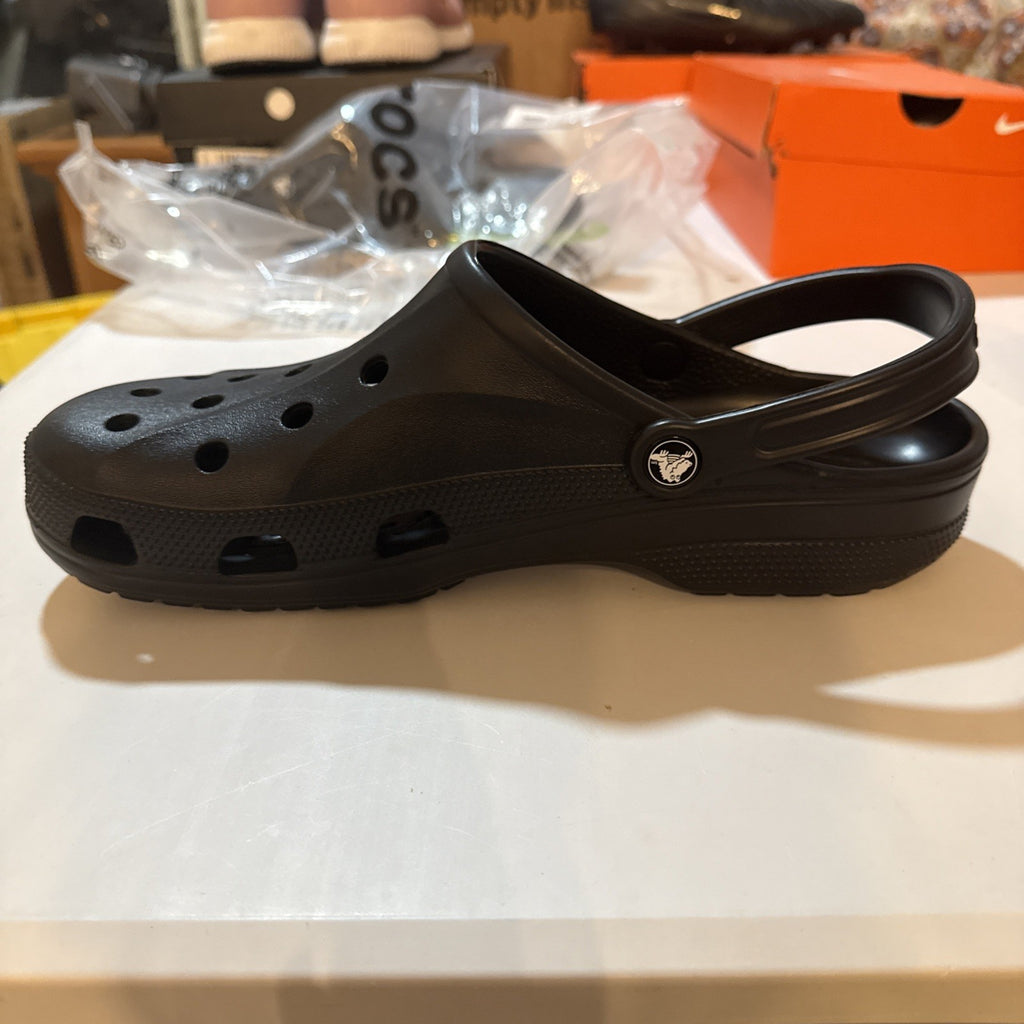 Crocs Baya Clogs for Men Size 12- Black
