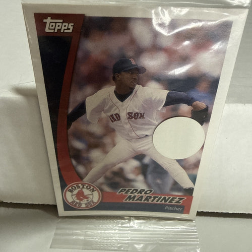 2002 POST CERIAL #2 PEDRO MARTINEZ / FRANK THOMAS Sealed Baseball Cards.
