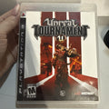 UNREAL TOURNAMENT 3 (Sony PlayStation 3, 2007) RATED "M" EPIC GAMES W/MANUAL