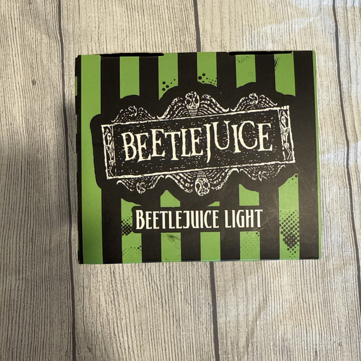 NIB Beetlejuice Halloween Desktop Tabletop Light Lamp Spooky Fun Toy Collectible