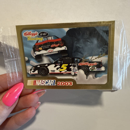 2003 Kelloggs Racing 2002 Got Milk Car LABONTE Auto Signed NASCAR FACTORY SEALED