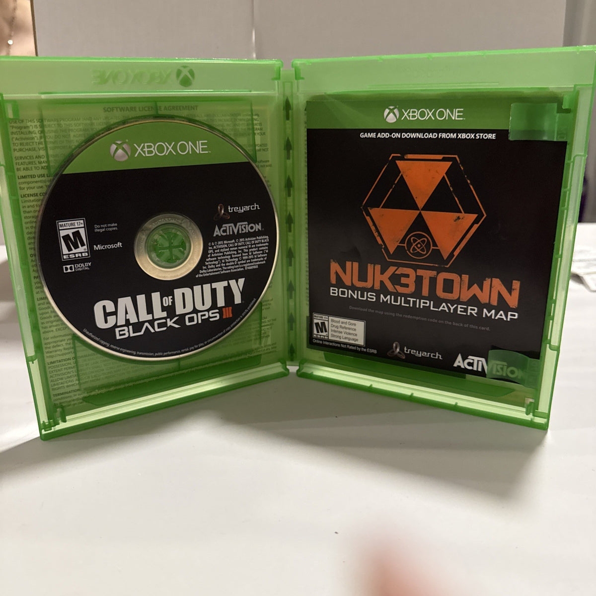 Xbox One Call of Duty Black Ops III CIB