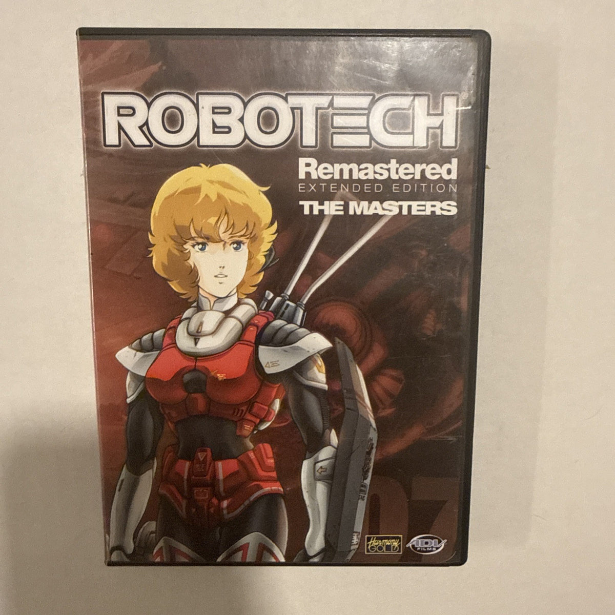 Robotech Remastered Extended Editions,The Masters,Anime 07 DVD