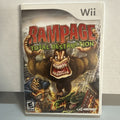 Rampage: Total Destruction (Nintendo Wii, 2006) Complete w/ Manual - Tested