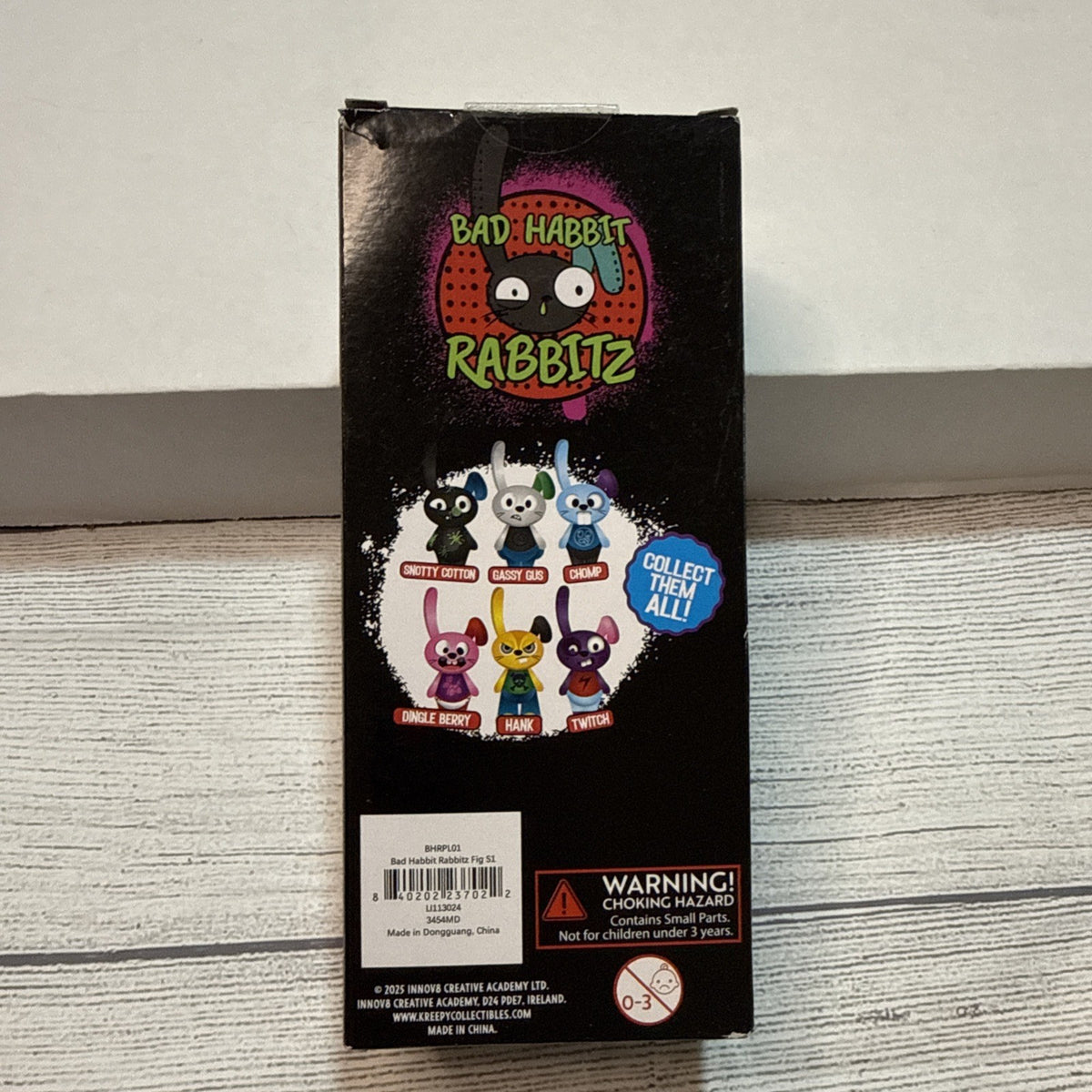 Bad Habbit Rabbitz™ Vinyl Mini Figure - Gassy Gus