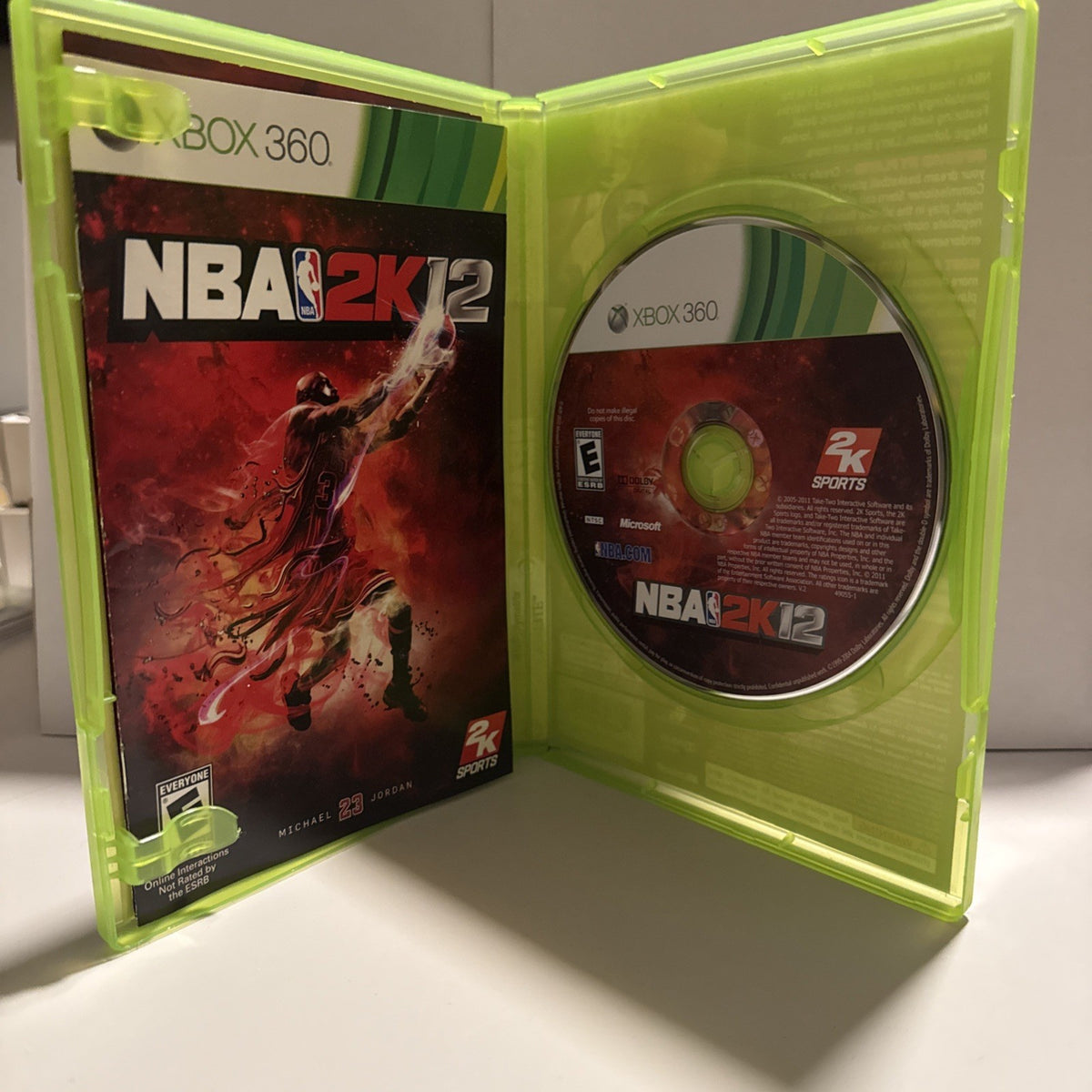 NBA 2K12 Xbox 360 Complete in Box