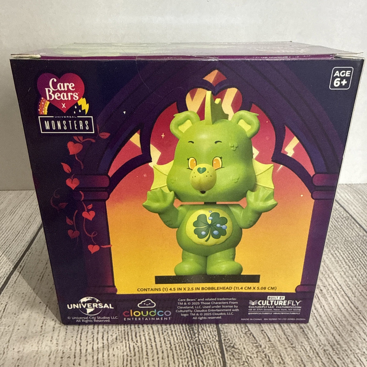The Care Bears Monsters Good Luck Bear as Creature from the Black Lagoon