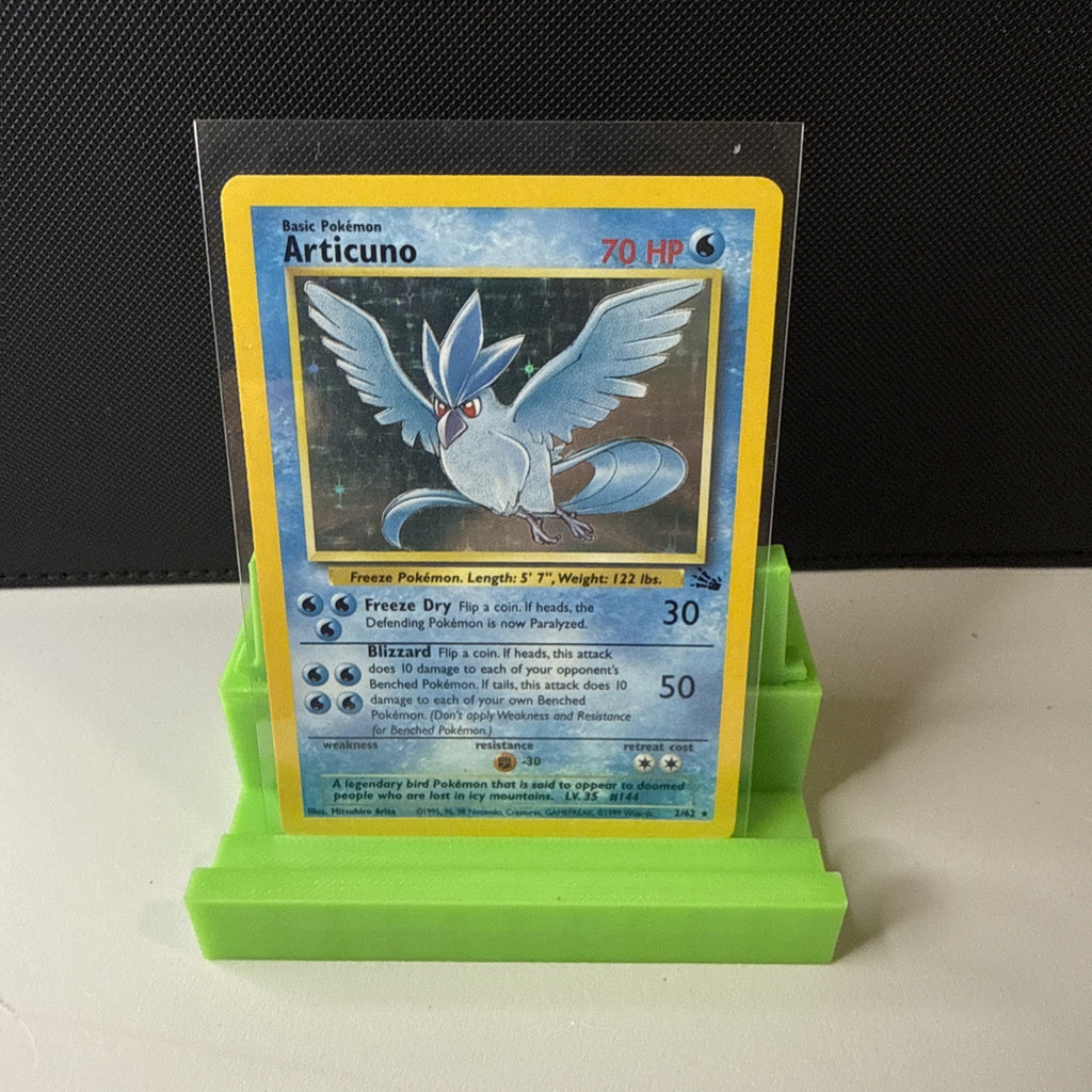 Pokémon Articuno 2/62 Fossil Holo Rare Unlimited Edition 1999 English 70 HP