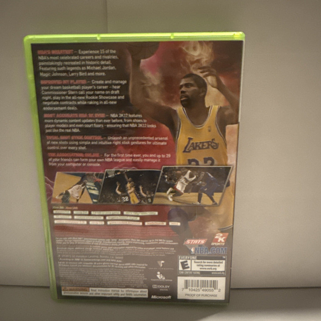 NBA 2K12 Xbox 360 Complete in Box