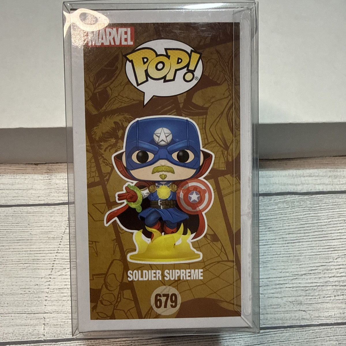 Funko Pop! Vinyl: Marvel - Soldier Supreme (Glows in the Dark) - Walgreens  #679