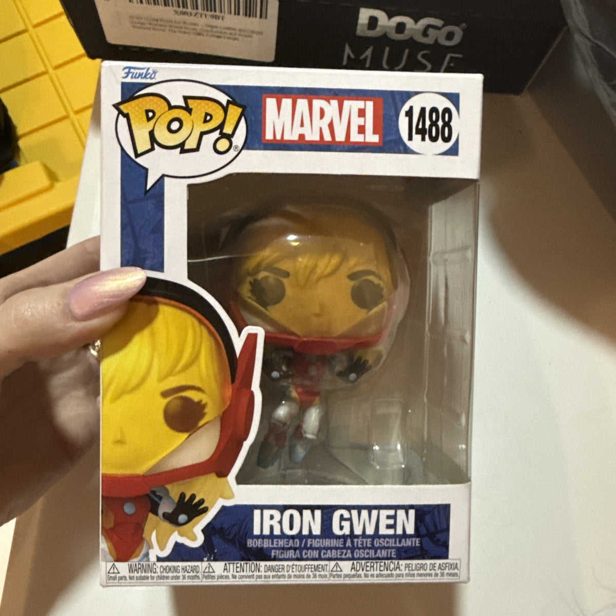 Funko Pop! Marvel Iron Gwen Pop! Vinyl Bobblehead #1488 Original Unopened