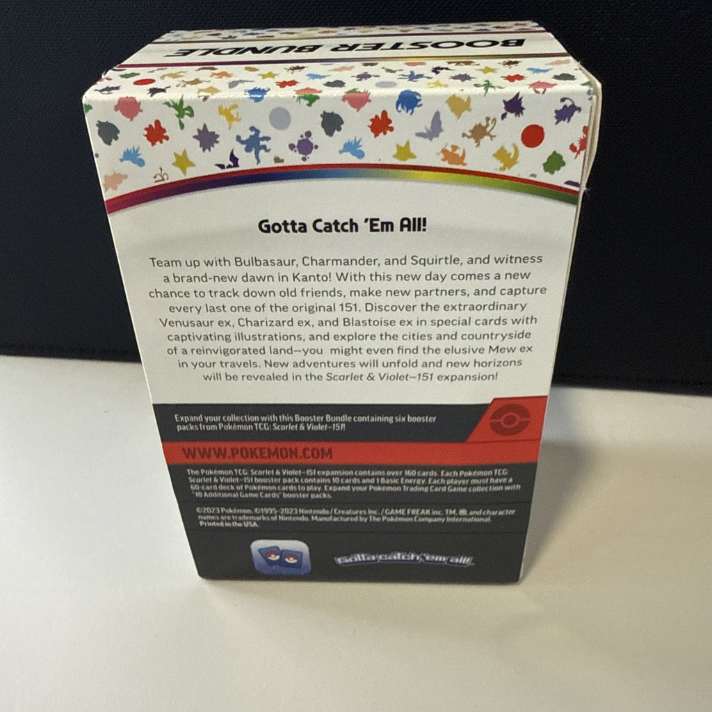 Pokemon TCG Scarlet & Violet 151 Booster Bundle Box EMPTY
