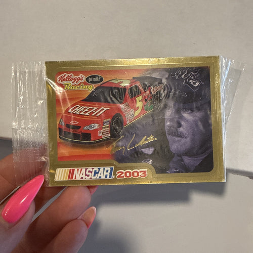 2003 Terry Labonte NASCAR Kellogg's Racing Cheez-It Card 3 of 5 Factory Sealed