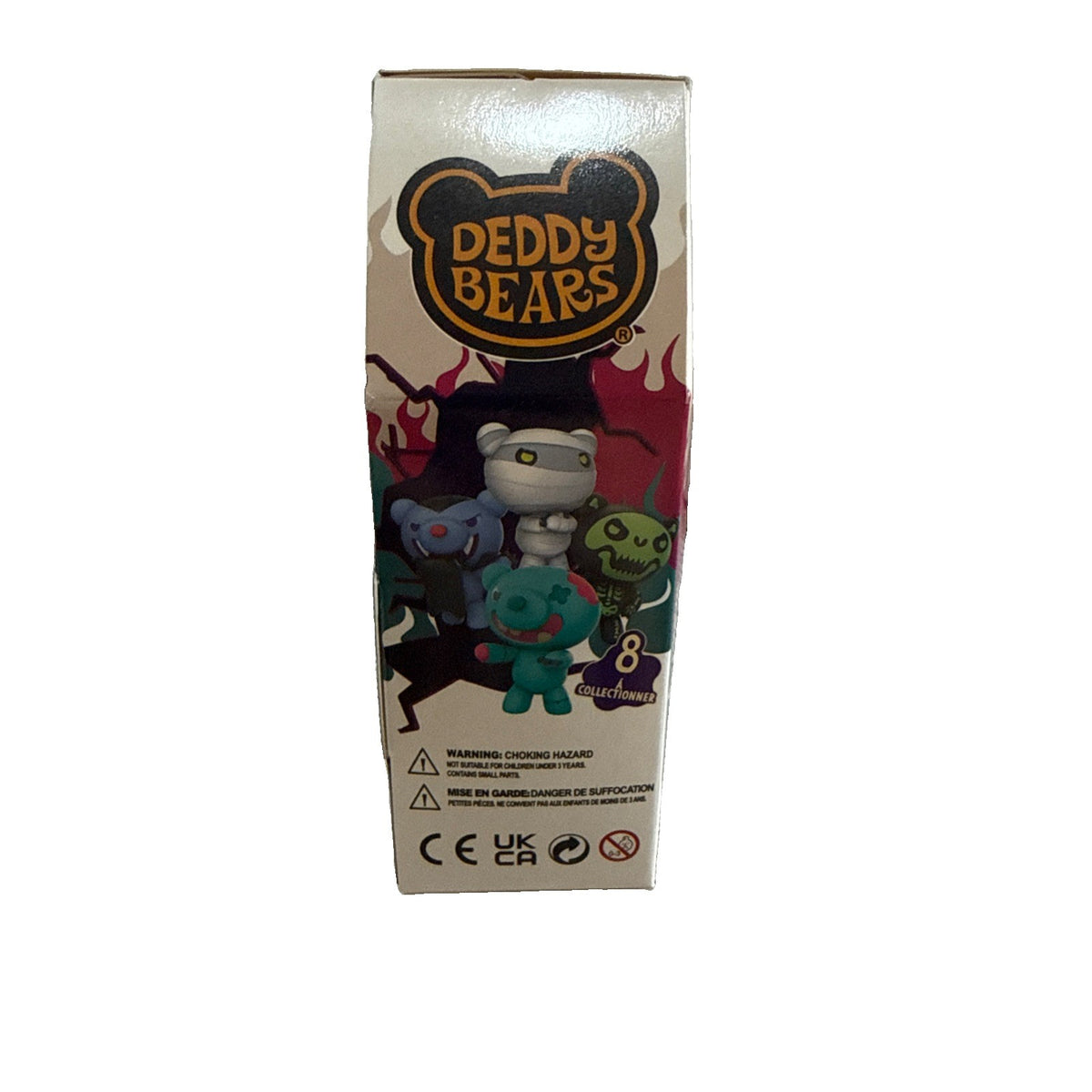 NEW Deddy Bears Squash Mini Figure 3" Collectible Toy NIB Halloween Horror