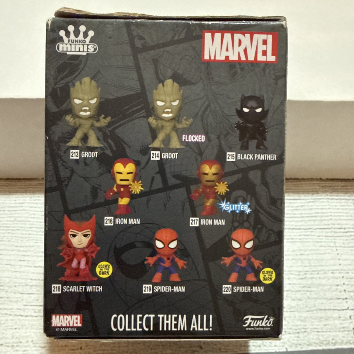 Funko Open Box Minis: Marvel - Scarlet Witch 218- Five Below (Exclusive) (Glows)