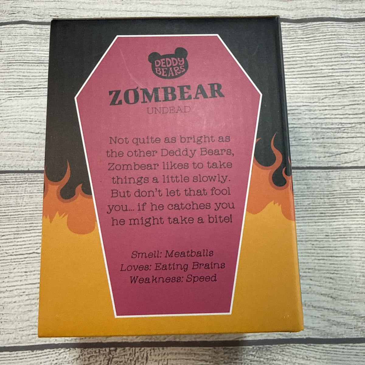 Deddy Bears Zombiebear Mini Snow Globe New Surreal Entertainment