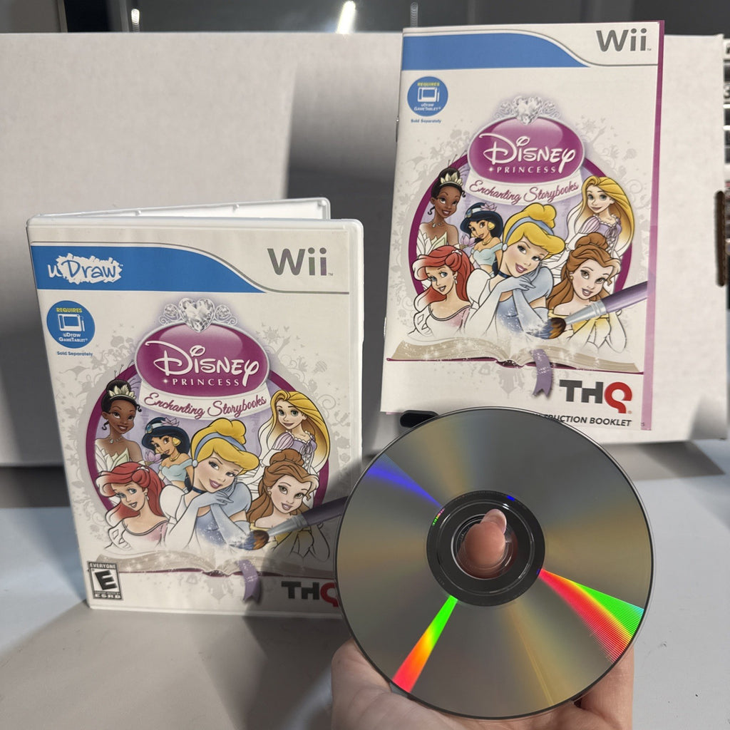 Disney Princess: Enchanting Storybooks uDraw (Nintendo Wii) CIB COMPLETE