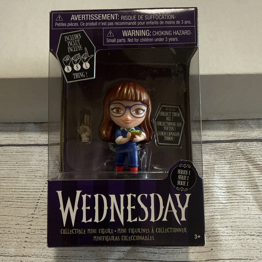 Addams Family Wednesday MARILYN THORNHILL 2.5" Mini FIgure & Thing ASL New