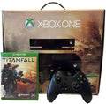 Xbox One Console Titanfall Kinect Bundle 500GB Very Good 5Z Controller And Game