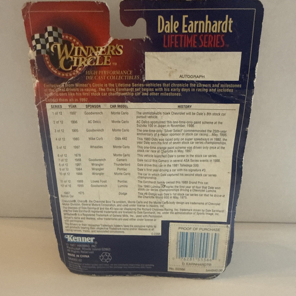 Winner's Circle Dale Earnhardt Wheaties NASCAR, 1997, 1:64, Kenner by Hasbro